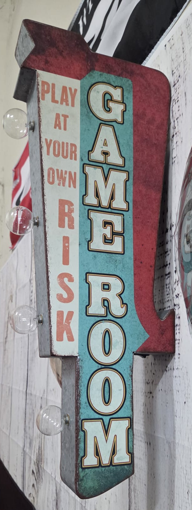 Game Room Led Sign