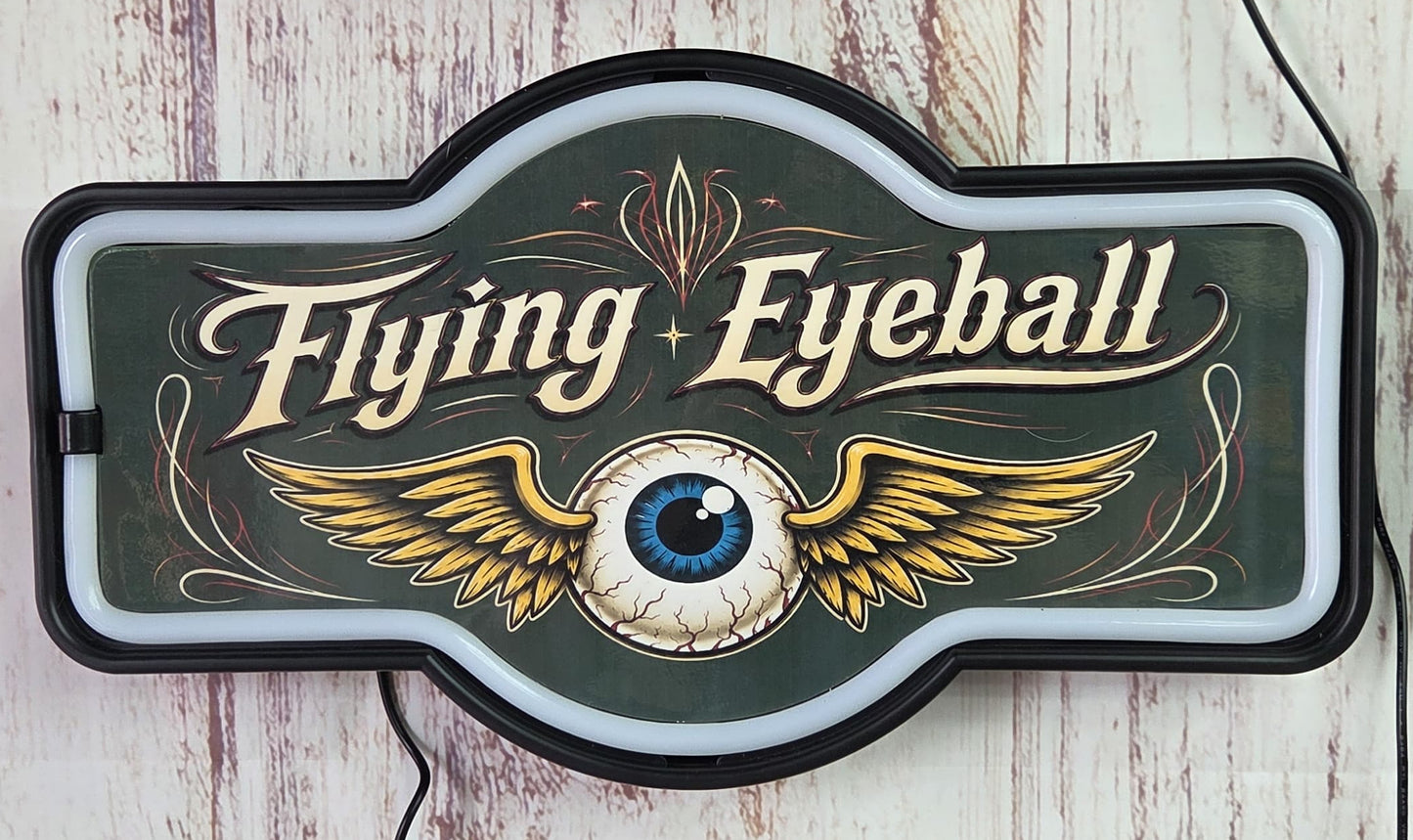 Flying Eyeball led rope