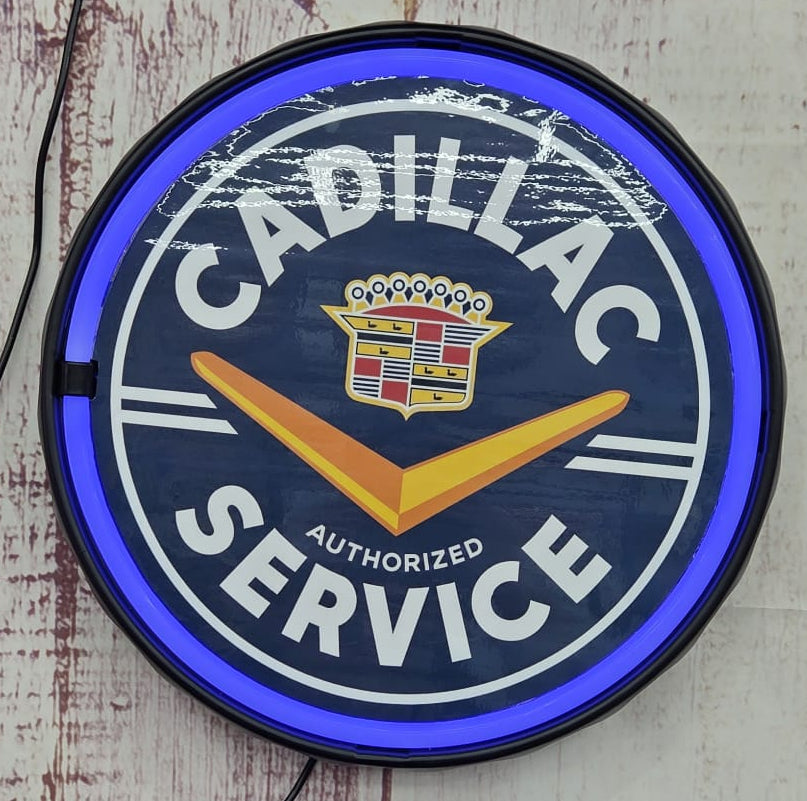 Cadillac Service led rope round