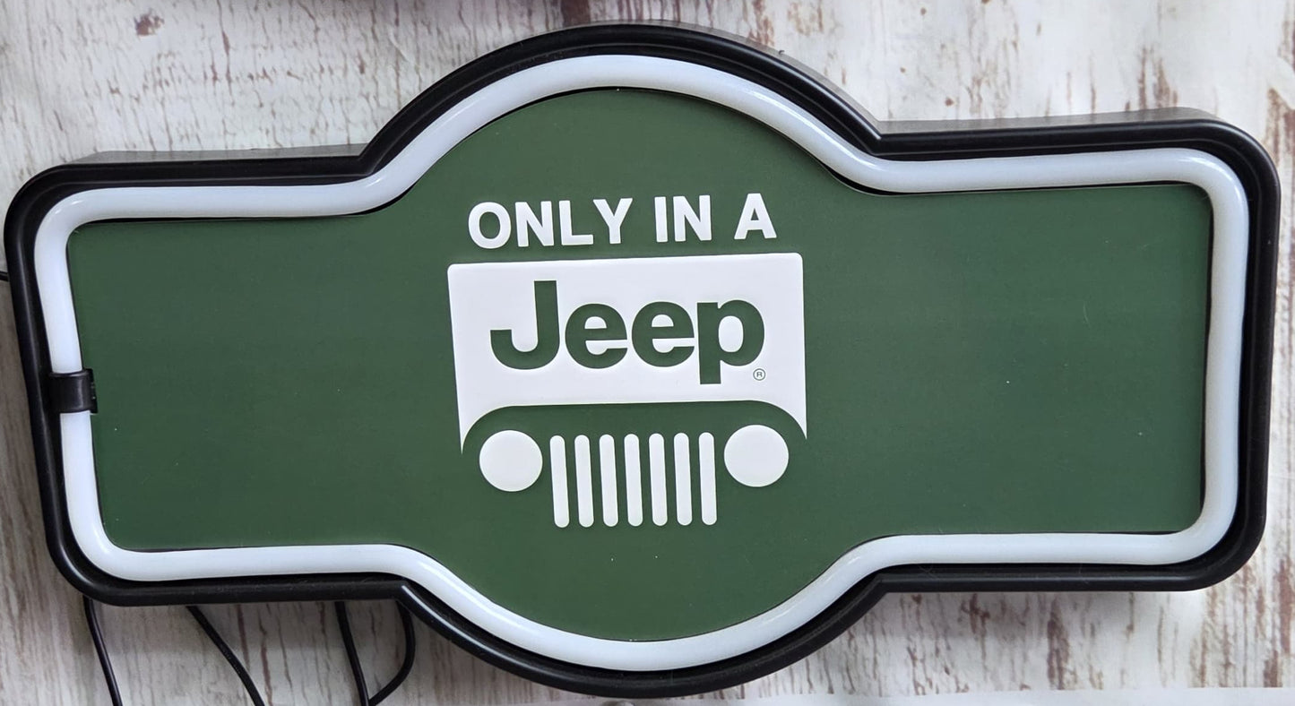 Only in a Jeep led rope