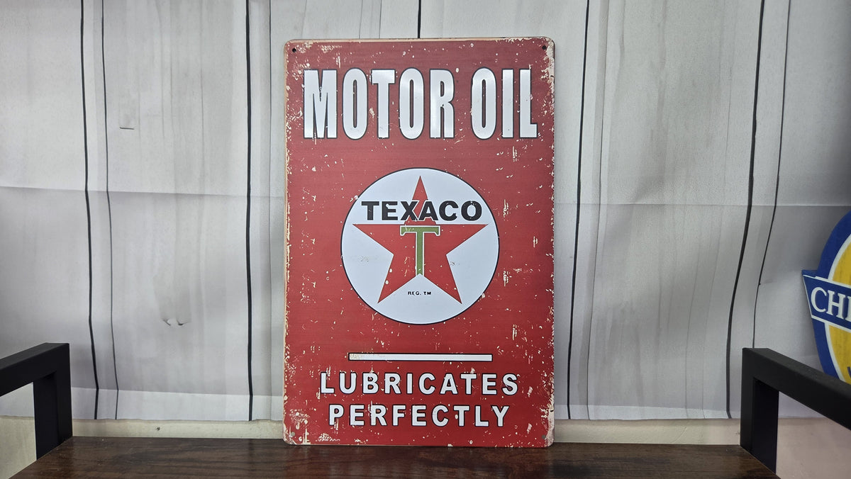 Texaco Metal Sign