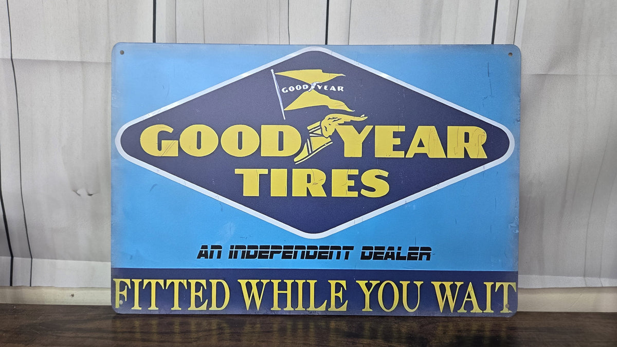 Goodyear tires Metal Sign