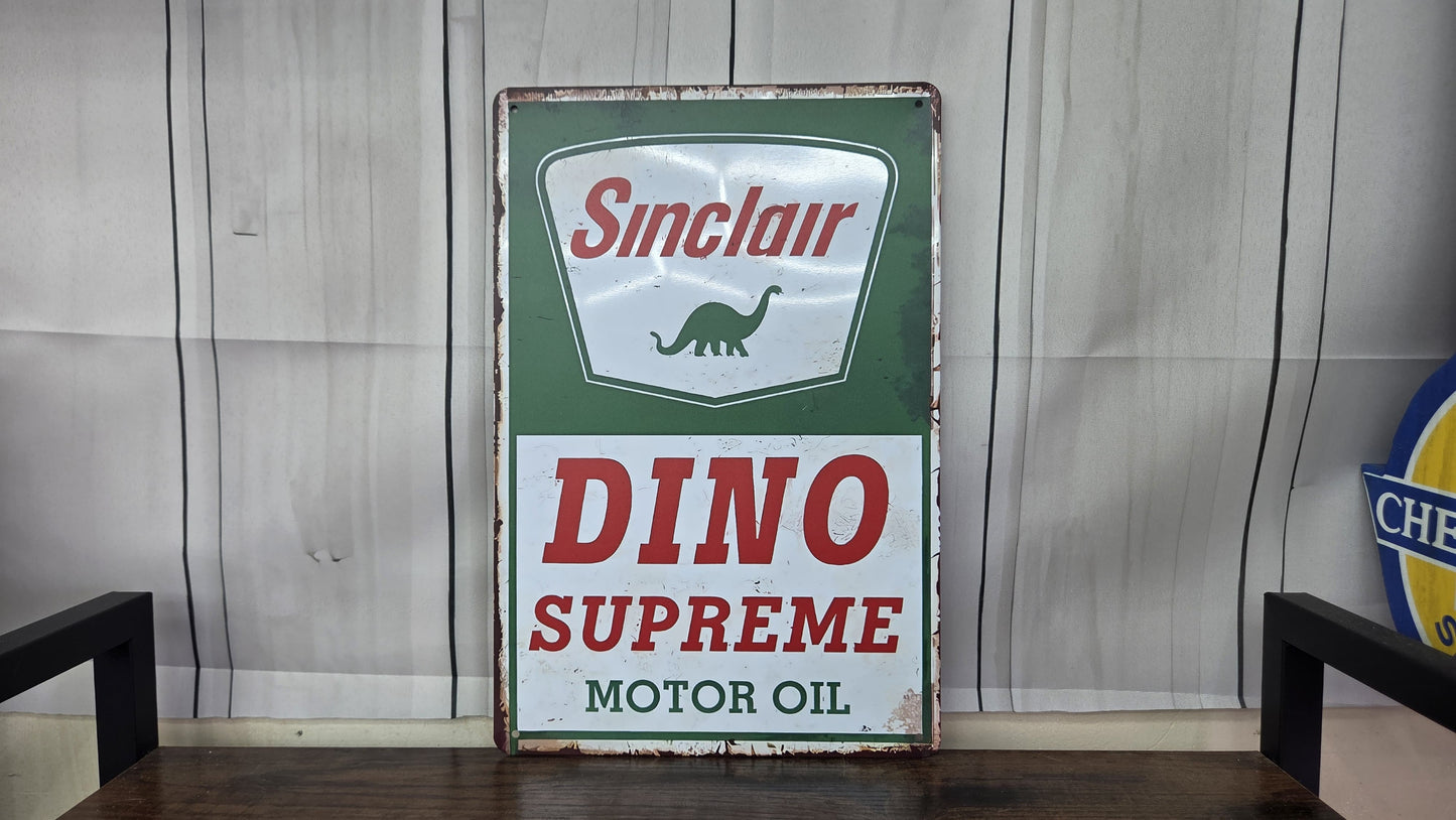 Sinclair Metal Sign