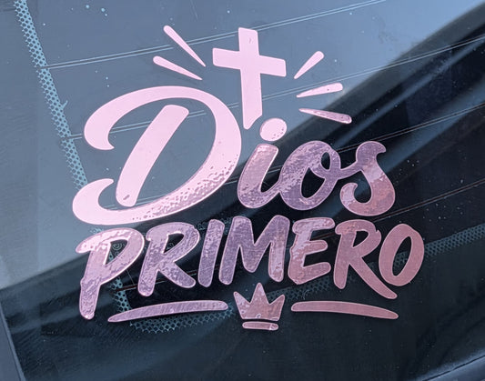 STICKER DIOS PRIMERO