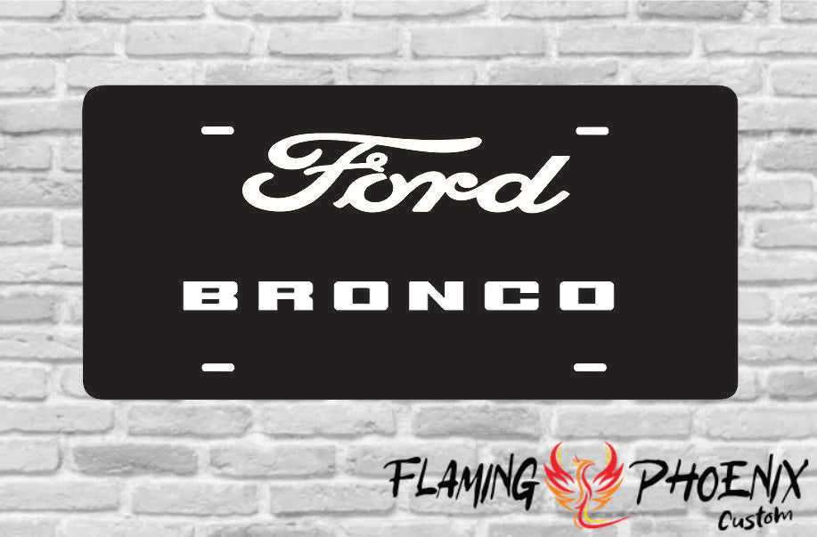 Decorative plate Bronco