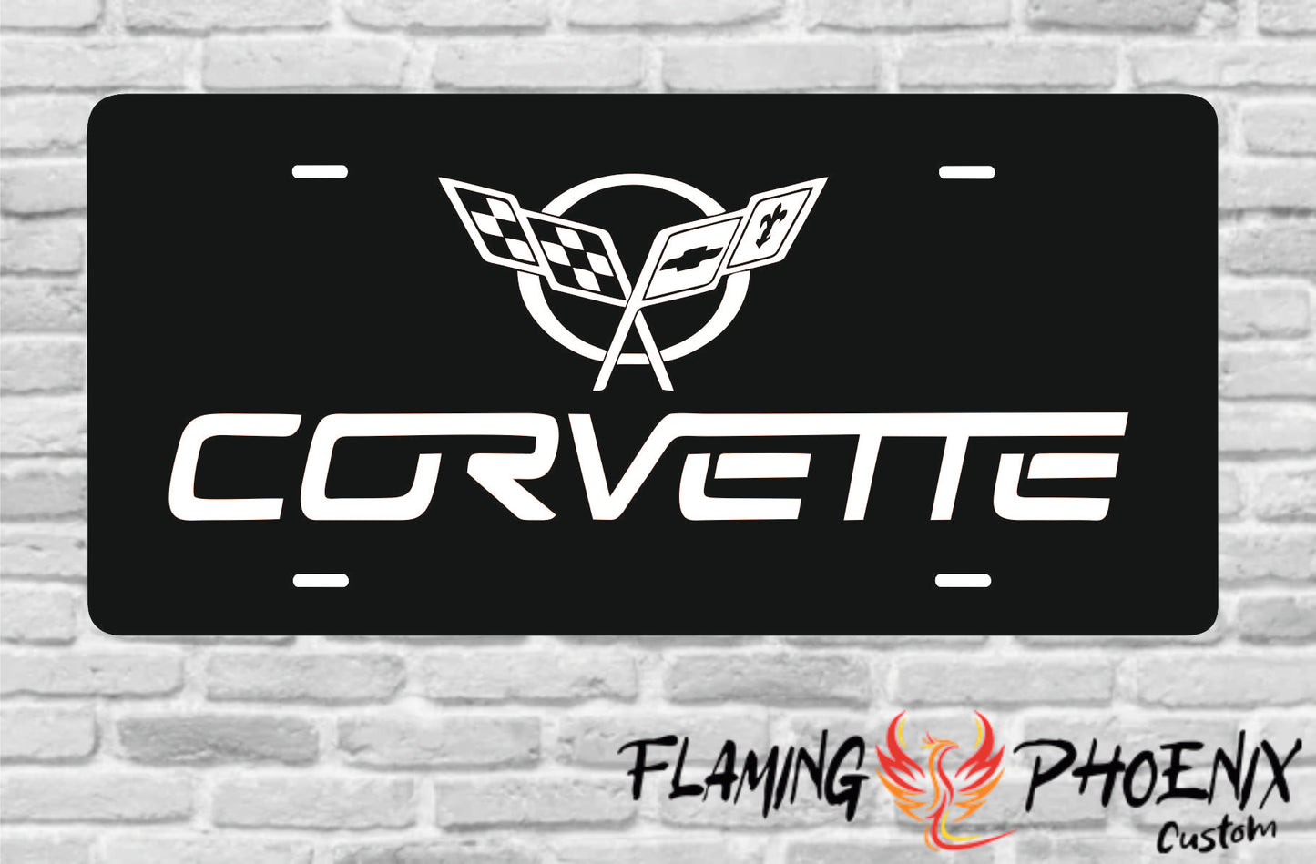 Decorative plate Corvette