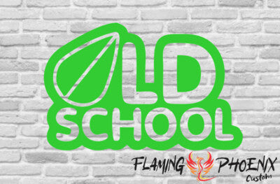 STICKER OLD SCHOOL JDM