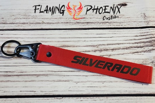 Silverado strap keychain