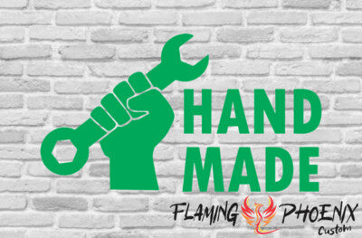 Vinyl sticker Hand made