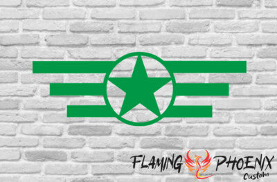 STICKER ARMY STAR