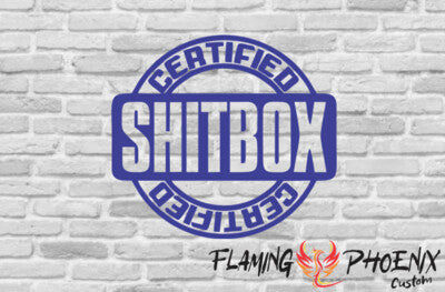 STICKER CERTIFIED SHITBOX