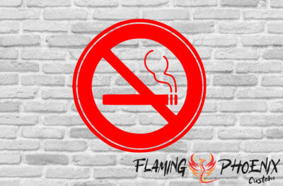 Vinyl Stickers No Smoking