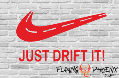 STICKER JUST DRIFT IT