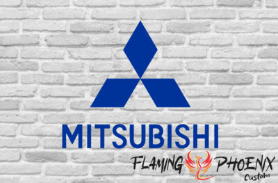 STICKER MITSUBISHI LOGO