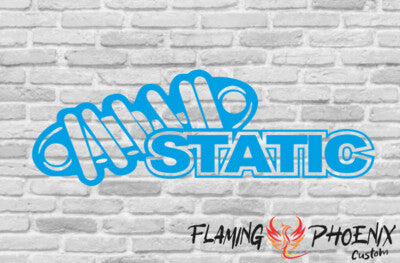 STICKER STATIC SHOCK ABSORBER