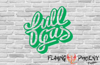 STICKER FULL GAS
