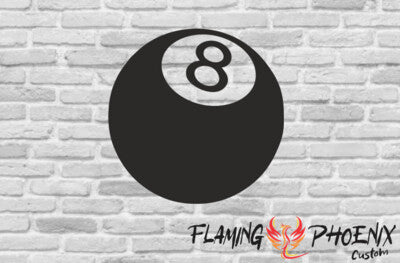 STICKER 8 BALL
