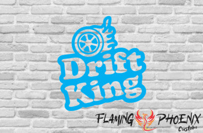 STICKER DRIFT KING
