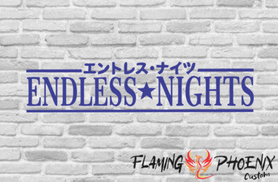 STICKER ENDLESS NIGHT