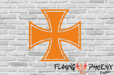 STICKER MALT CROSS