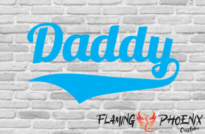 Vinyl sticker Daddy