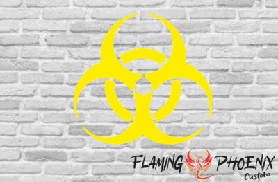 STICKER BIOHAZARD