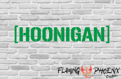 STICKER HOONIGAN