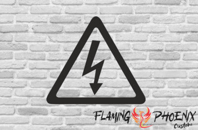 STICKER DANGER ELECTRICITY