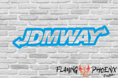 STICKER JDM WAY