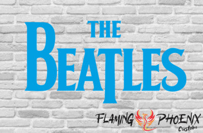 STICKER THE BEATLES