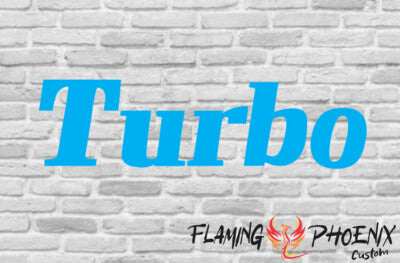 STICKER TURBO MODEL 2