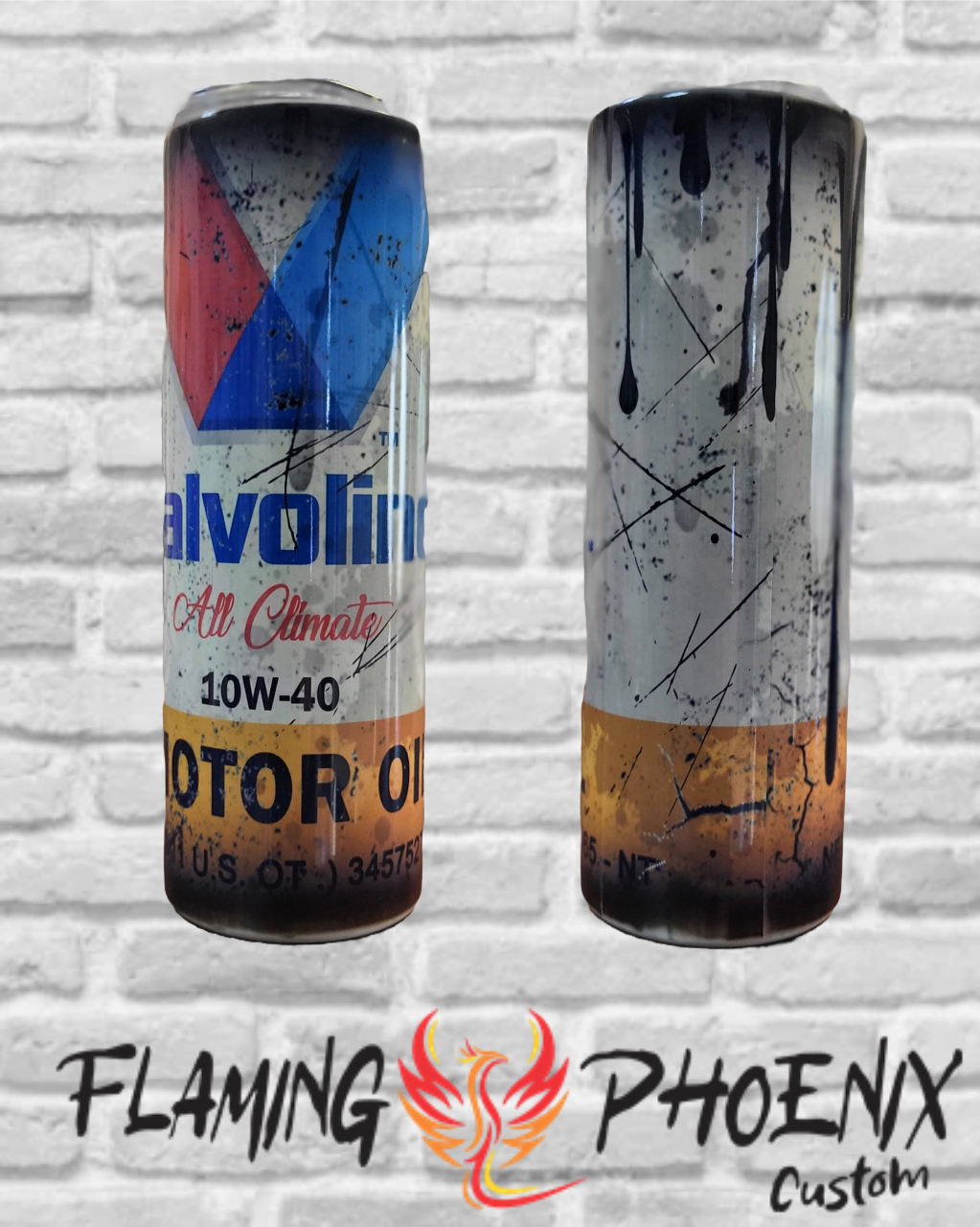 TUMBLER VALVOLINE