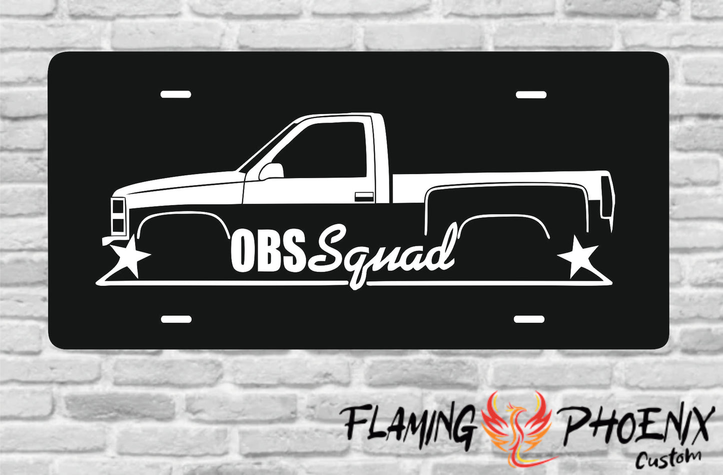 Decorative plate OBS Squad