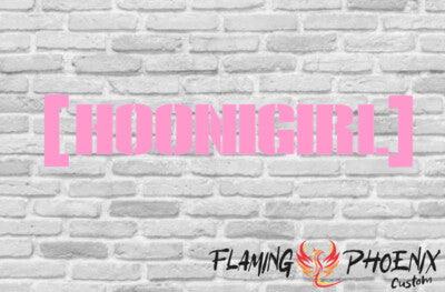STICKER HOONIGIRL