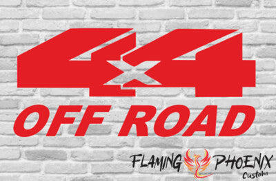 Vinyl sticker 4x4 Off Road
