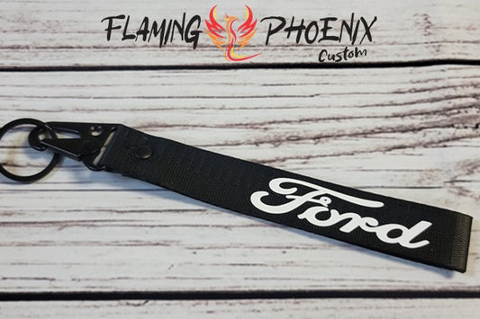 Ford strap keychain