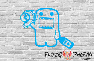 STICKER DOMO TURBO NITRO