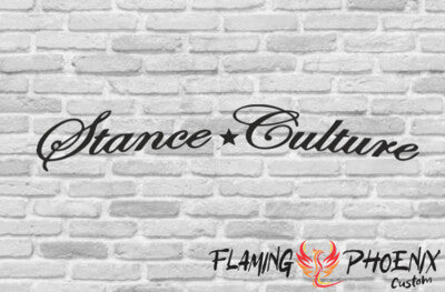 STICKER STANCE CULTURE
