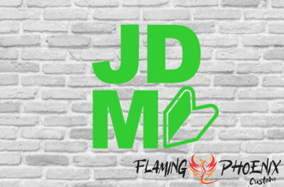 STICKER JDM WAKABA