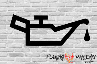 Vinyl Stickers Oil