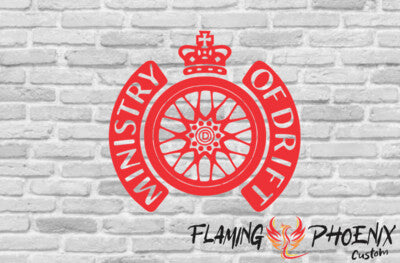 STICKER MINISTRY OF DRIFT