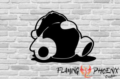 STICKER FAT BEAR