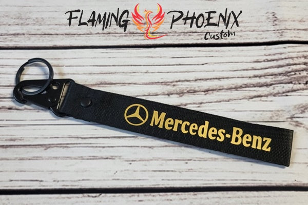 Mercedes-benz strap keychain