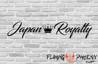 STICKER JAPAN ROYALTY