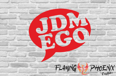STICKER JDM EGO