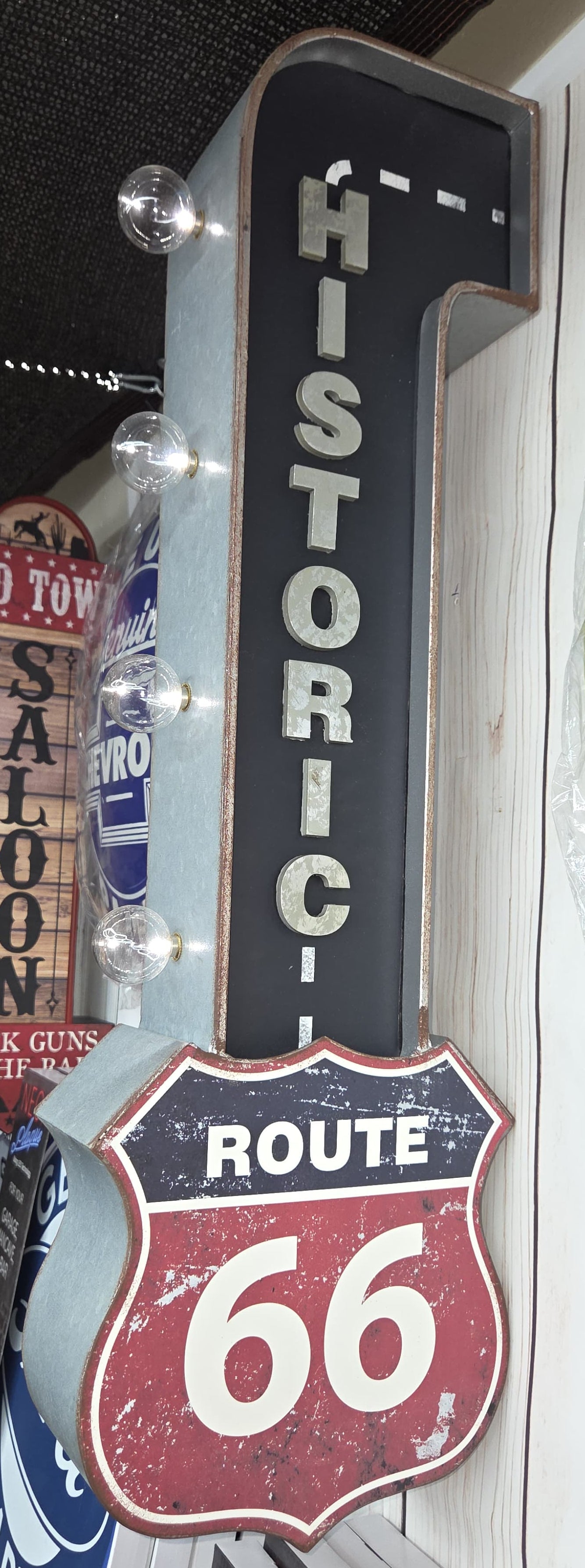 Route 66 Led Sign