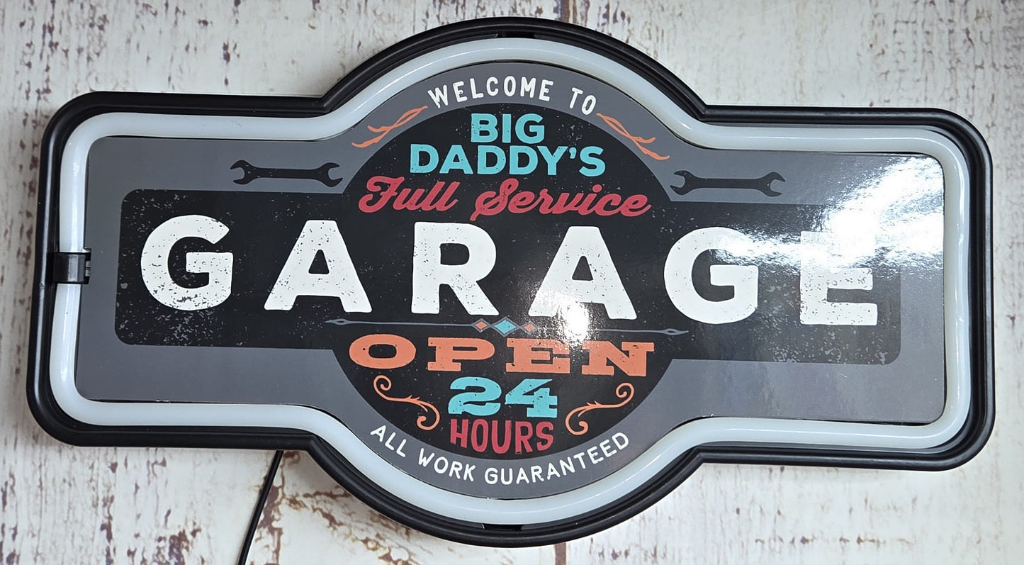 Big Daddy's Garage led rope