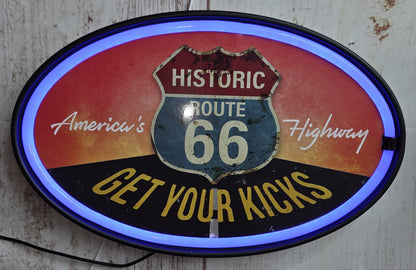 Route 66 led rope