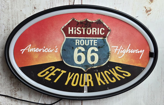 Route 66 led rope