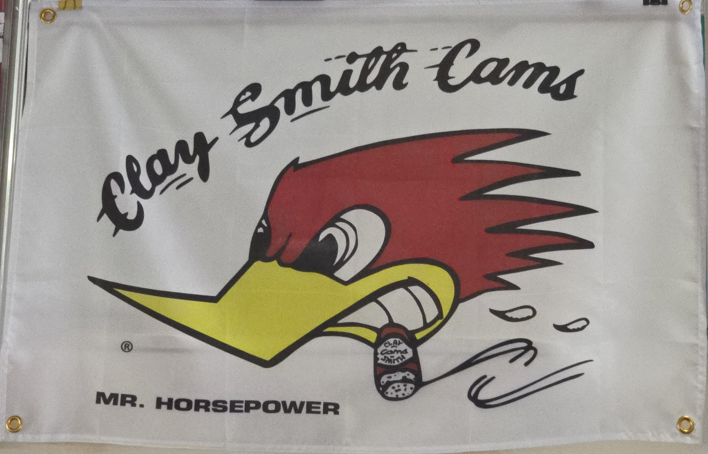 Clay Smith Cams white flag